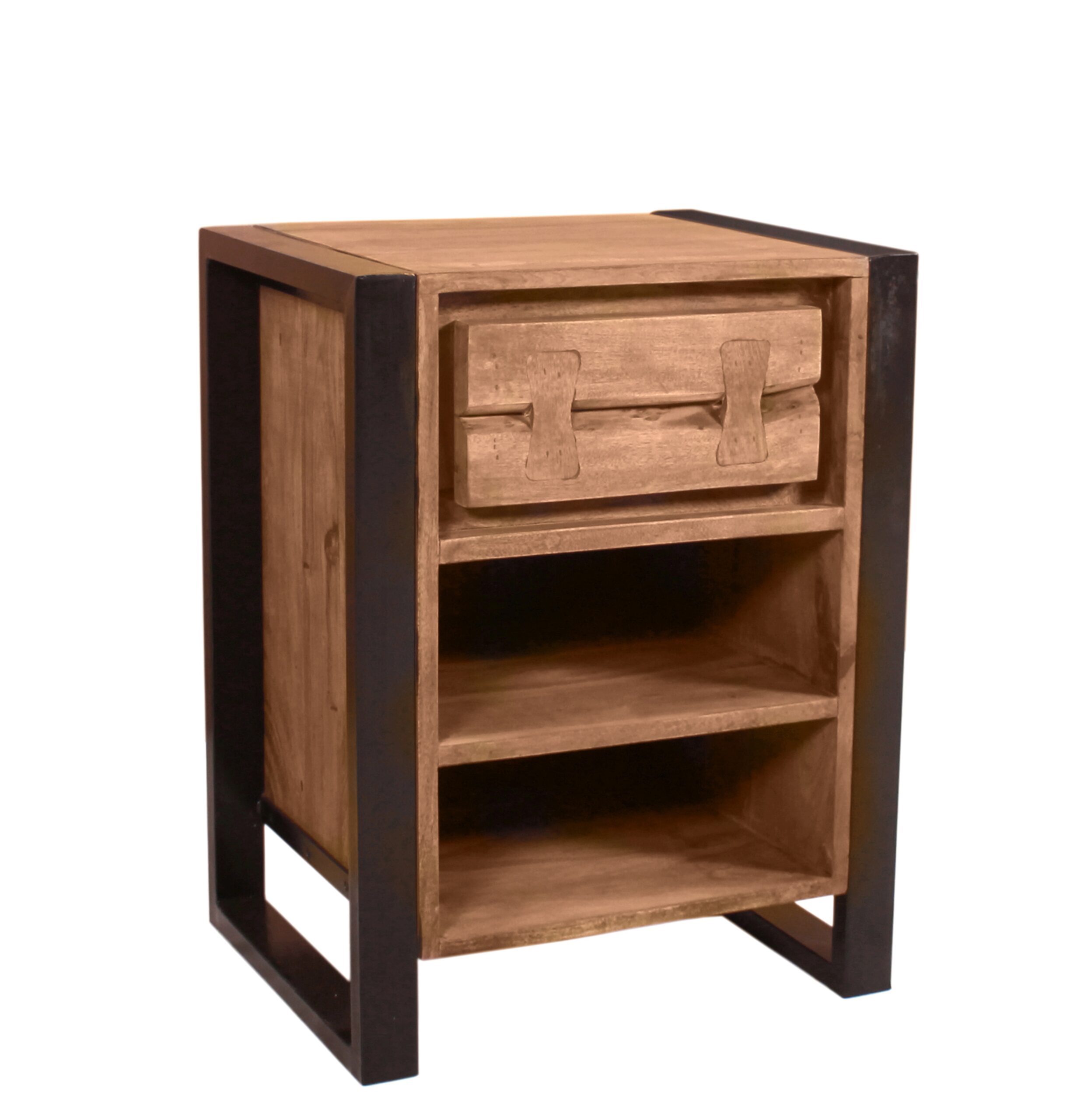 SIT-Moebel_NATURAL-EDGE_natur-und-schwarz_11859-01-5 SIT-Möbel NATURAL EDGE Nachtkommode natur und schwarz | 11859-01 – Bild 6