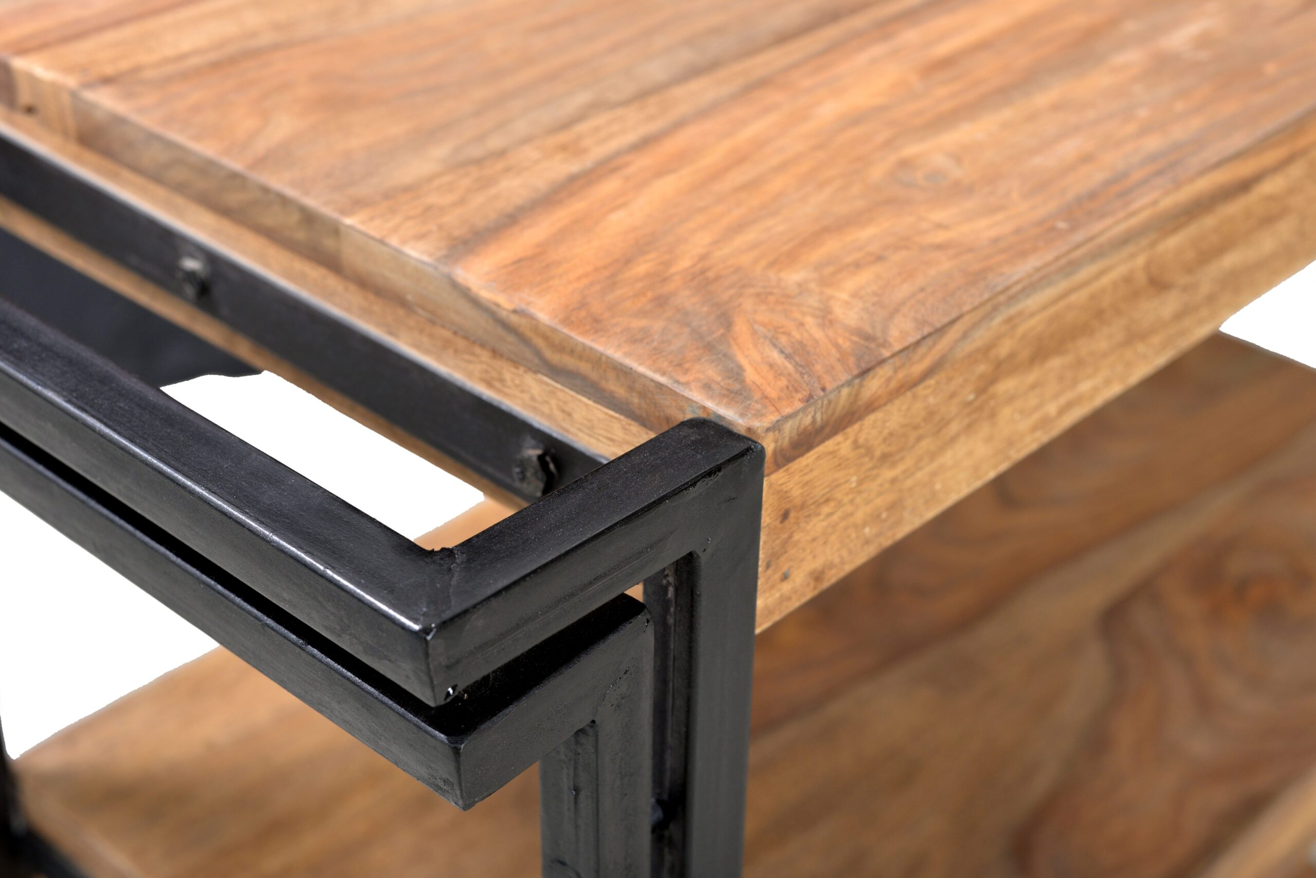 Akazie gebeizt und geölt mit Altmetall und Gebrauchsspuren 09287-01 Akazie gebeizt und geölt mit Altmetall und Gebrauchsspuren 09287-01