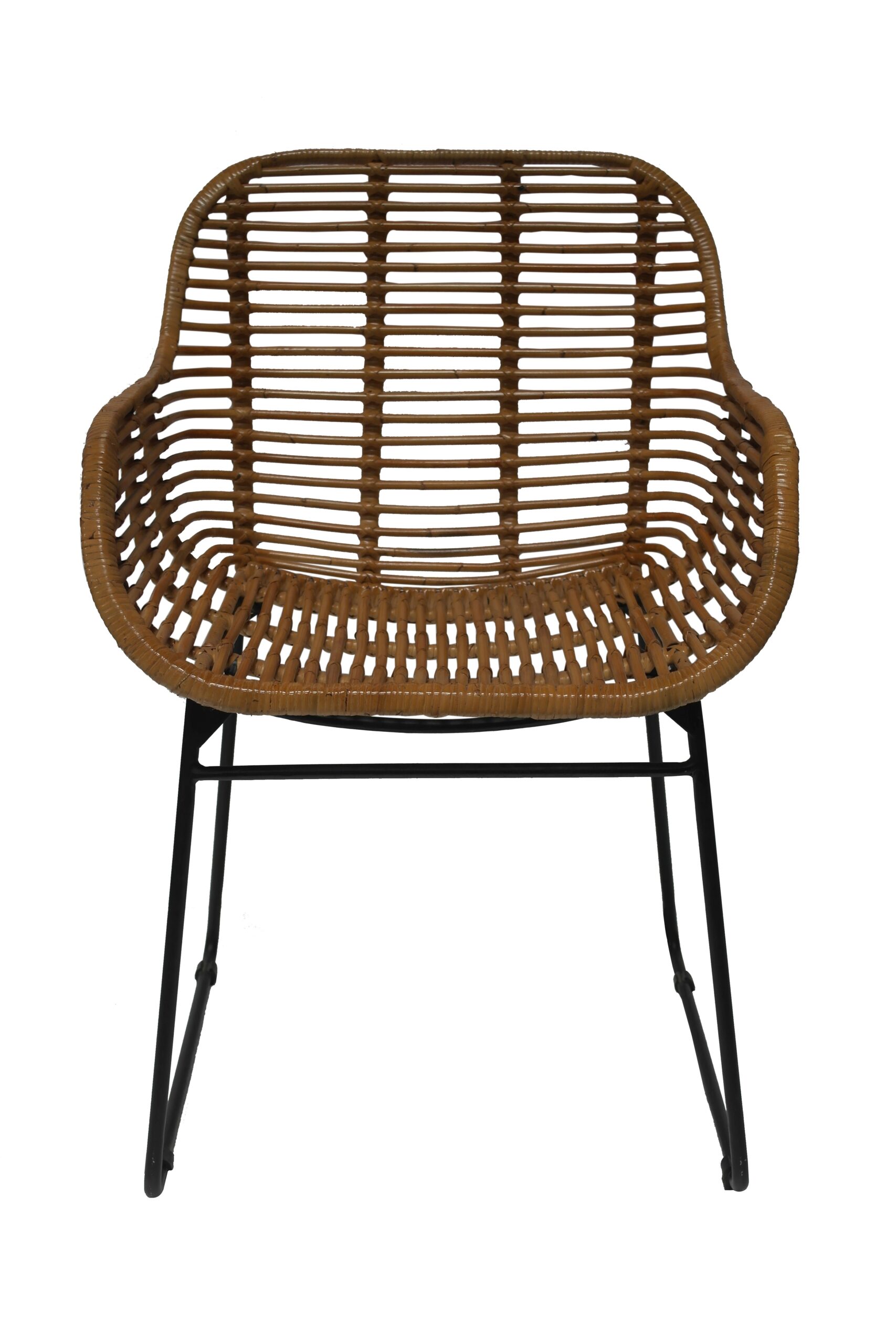 SAMSUNG CSC SIT-Möbel RATTAN Tom Tailor Armlehnstuhl, 2er-Set natur, Gestell antikschwarz | 05347-01 – Bild 8