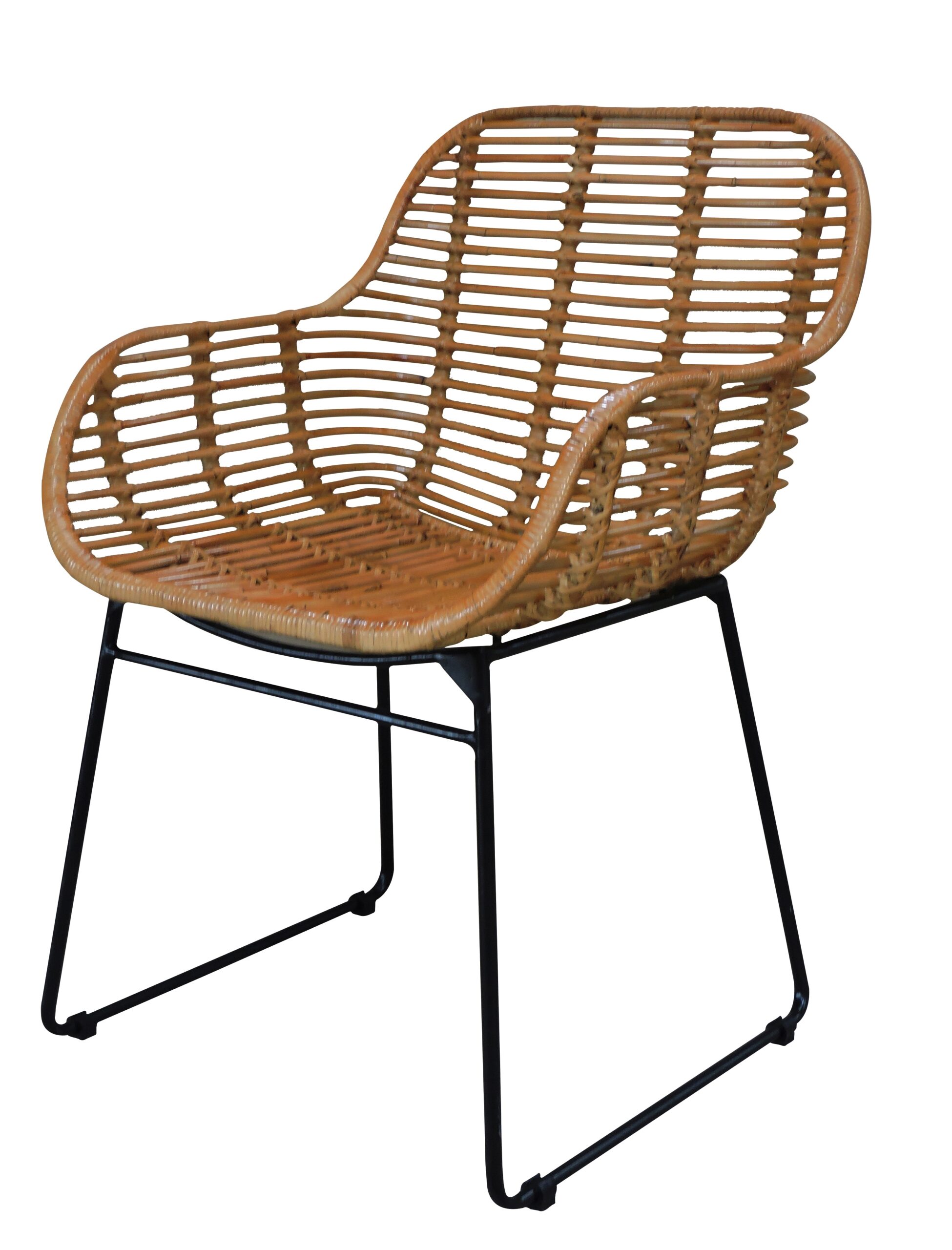 SIT-Moebel_RATTAN_natur-Gestell-antikschwarz_05347-01-8 SIT-Möbel RATTAN Tom Tailor Armlehnstuhl, 2er-Set natur, Gestell antikschwarz | 05347-01 – Bild 9