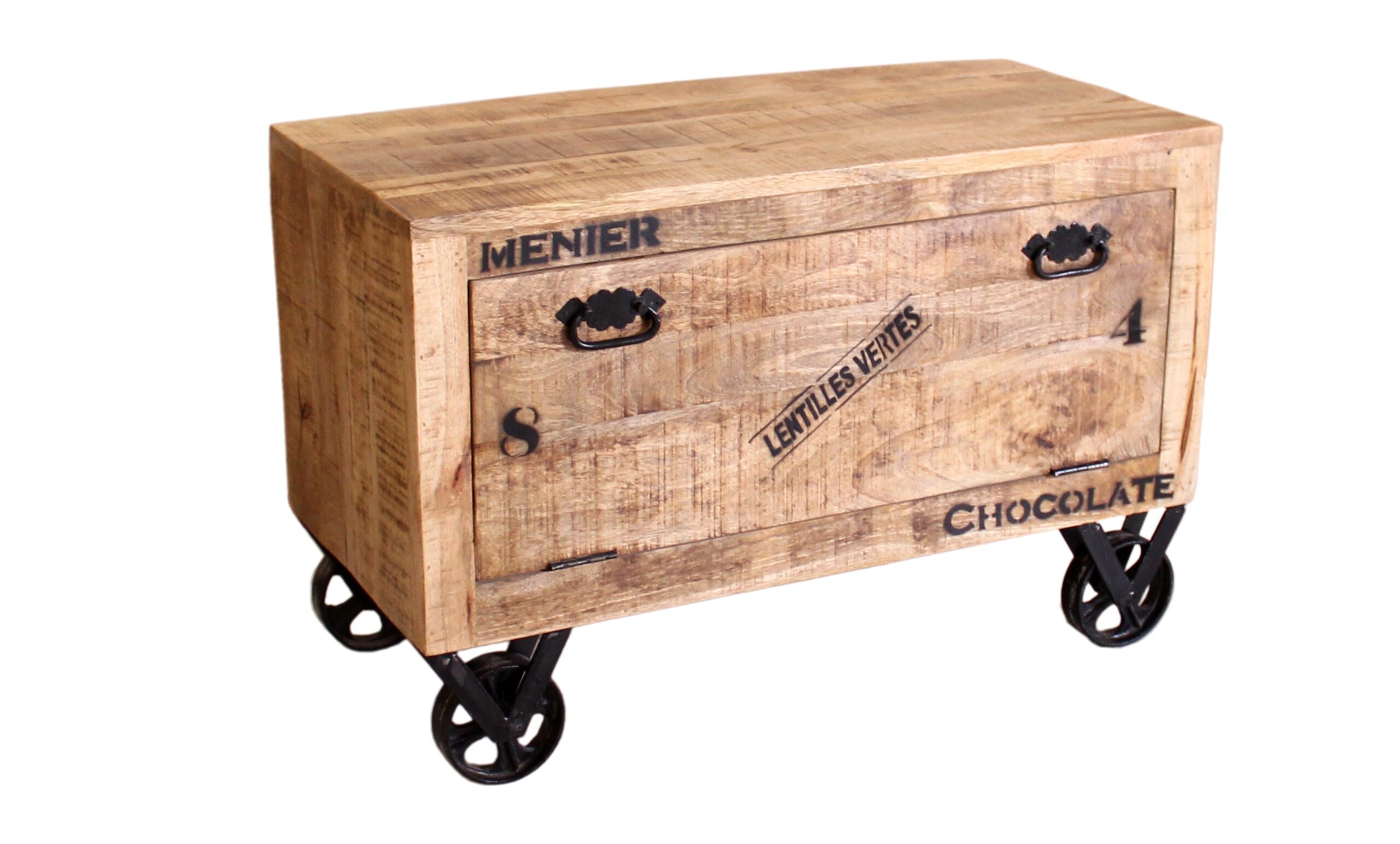 SIT-Moebel_RUSTIC_natur-antik-mit-antikschwarzen-Beschlaegen_18000-53-5 SIT-Möbel RUSTIC Dielen-Set natur antik mit antikschwarzen Beschlägen | 18000-53 – Bild 6