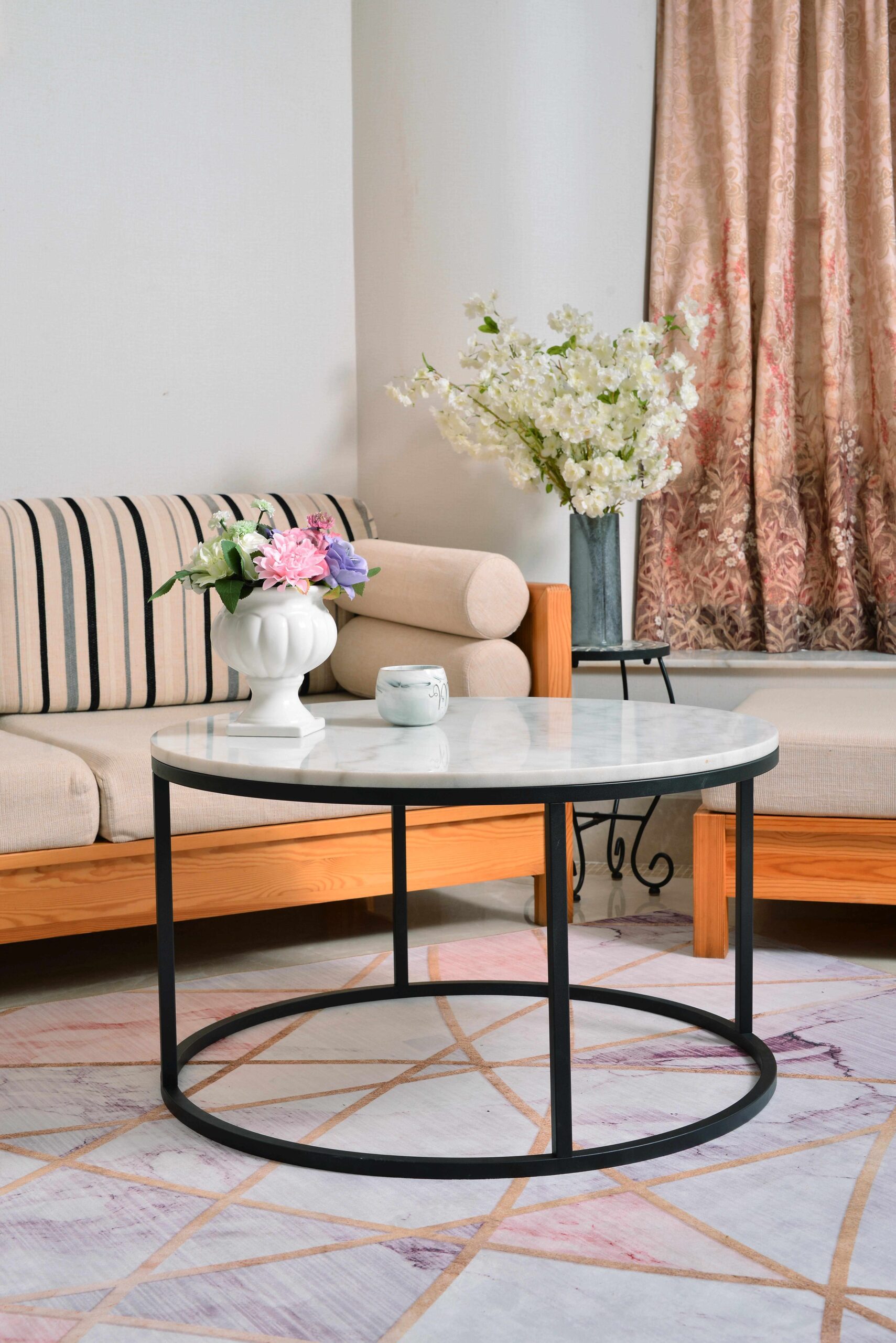 SIT-Moebel_THIS-THAT_Platte-weiss-Gestell-schwarz_01053-23-5 SIT-Möbel THIS & THAT Couchtisch Platte weiß, Gestell schwarz | 01053-23 – Bild 6