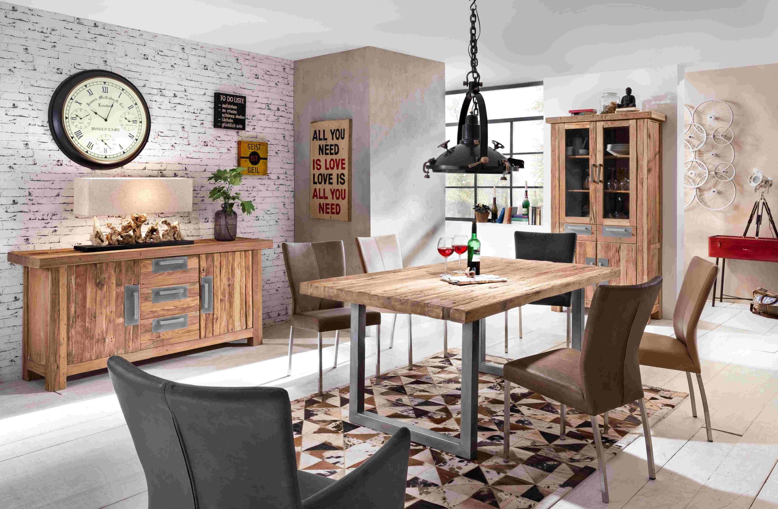 Platte recyceltes Teak Platte recyceltes Teak