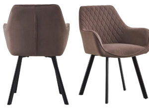 SalesFever Armlehnstuhl Braun