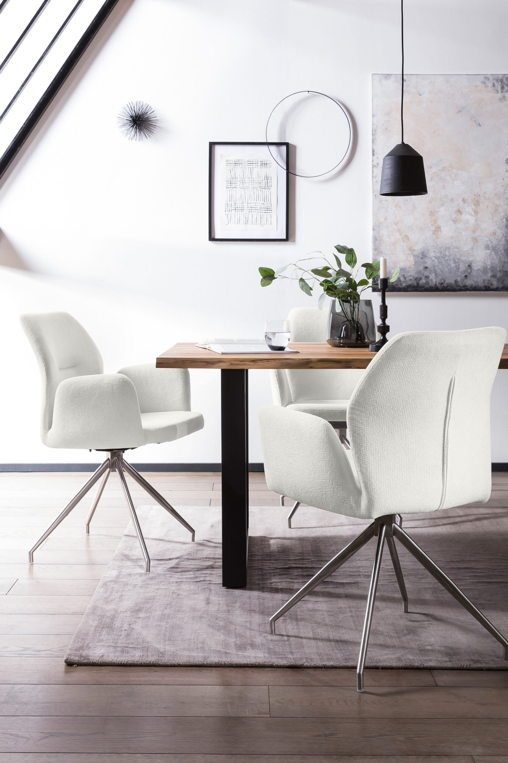 SalesFever_Armlehnstuhl_Creme-Silber_396605-6 SalesFever Armlehnstuhl Creme, Silber | 396605 – Bild 7