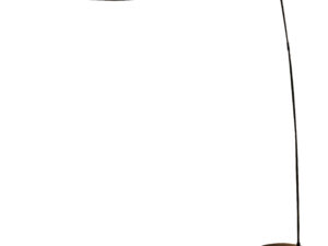 SalesFever Bogenlampe schwarz 308943