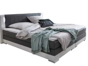 SalesFever Boxspringbett grau