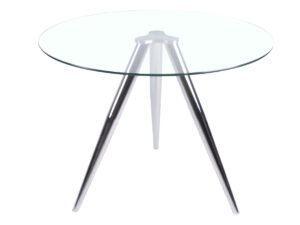 SalesFever Esstisch chromfarben